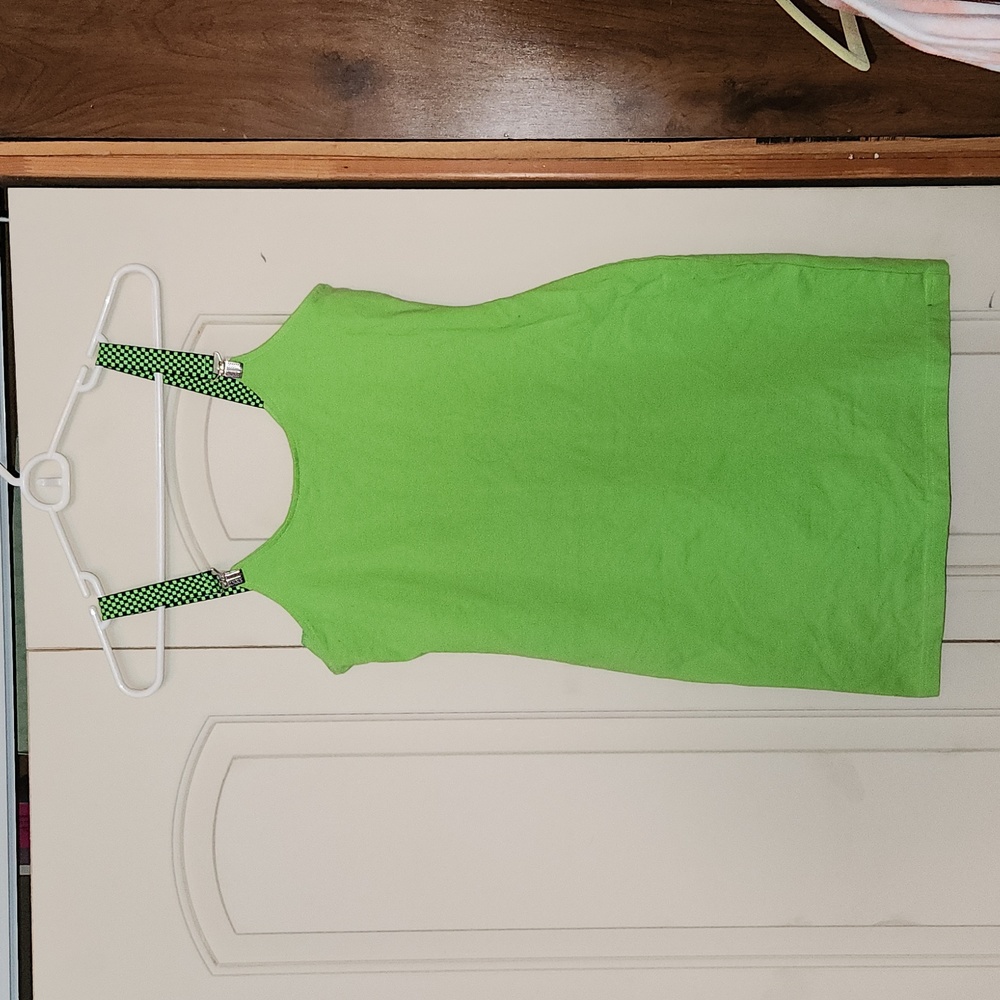Avon 80's Neon Tank Mini Dress Size  6 8 10